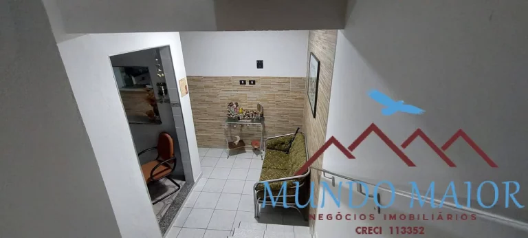 Imagem Sobrado à Venda com 2 Dorms e Lavabo Aceita Apto em São Bernardo