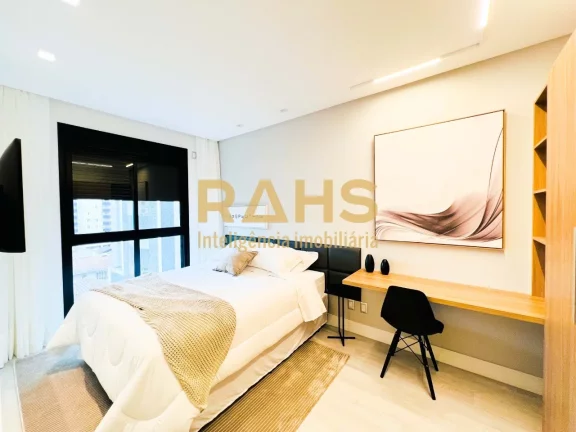 Imagem Lindo Apartamento no Bairro Atiradores Decorado e Equipado com 81,43 m². 2 suítes, lavabo, sacada ...