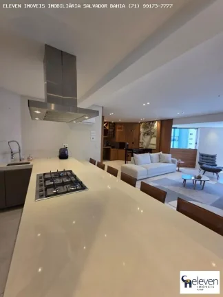 Imagem OPORTUNIDADE ÚNICA: APARTAMENTO DE LUXO NA PITUBA - PORTEIRA FECHADA! NA RUA DA GRAVIOLA 4 SUITES  INFRA E 3 VAGAS 