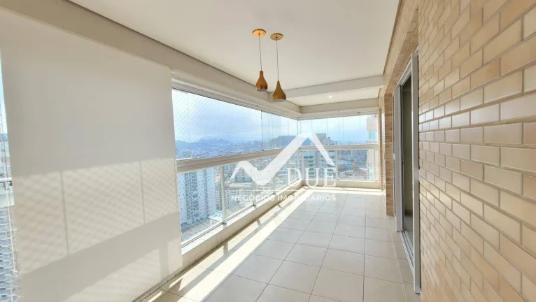Imagem VARANDA GOURMET, ANDAR ALTO, LAZER COMPLETO, GONZAGA, CASTELL DUE PIAZZE, 2 dormitórios à venda, 109 m² por R$ 1.550.000 - Gonzaga - Santos/SP