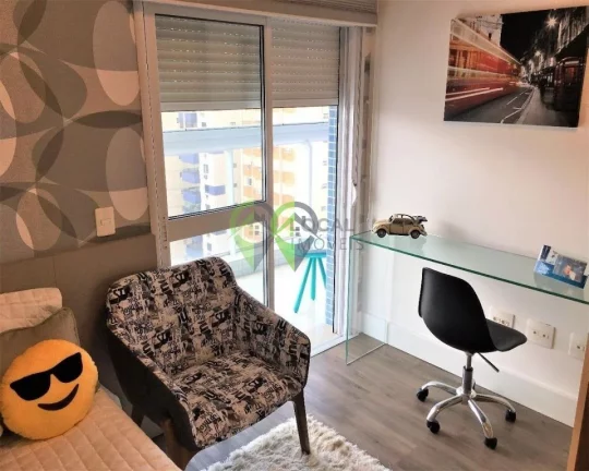 Imagem Apartamento com 4 dormitórios à venda, 255 m² - Aparecida - Santos/SP
