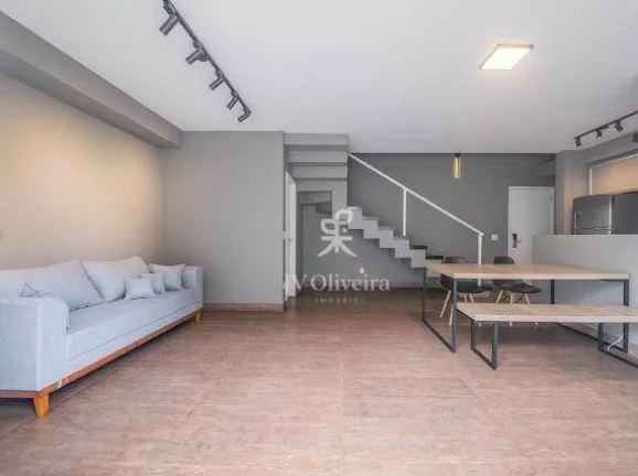 Imagem Apartamento Duplex com 1 dormitório, 89 m² - venda por R$ 1.780.000,00 ou aluguel por R$ 9.536,60/mês - Vila Gertrudes - São Paulo/SP