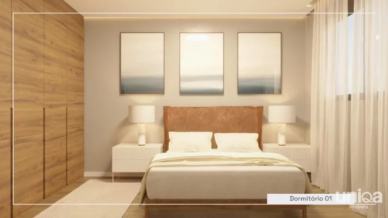 Imagem Casa tipo sobrado 03 quartos suíte 2 vagas garagem no Terras Santorini