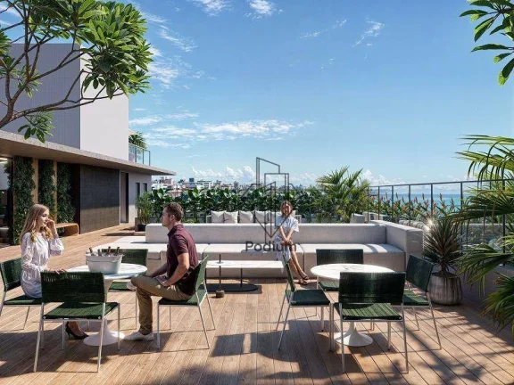 Imagem Flats duplex na cobertura com piscina privativa e excelente localização a 230m da praia do Bessa / Jardim Oceania - FL0529