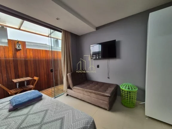 Imagem Village Imbassaí com três quartos em condomínio fechado e varanda a venda