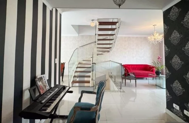 Imagem Sobrado com 3 dormitórios à venda, 233 m² por R$ 1.499.000,00 - Chácara Faggion - Suzano/SP