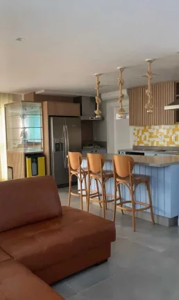 Imagem Apartamento mobiliado com 4 dormitórios sendo 3 suítes e 3 vagas no Centro de Balneário Camboriú