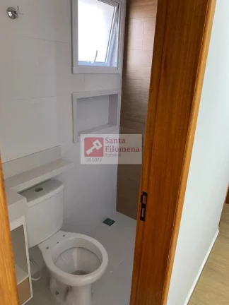 Imagem Cobertura para Venda em Santo André, Vila Camilópolis, 2 dormitórios, 1 suíte, 3 banheiros, 1 vaga