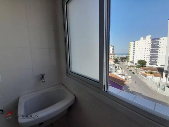 Imagem Apartamento com 2 dormitórios à venda, 56 m² por R$ 380.000,00 - Mirim - Praia Grande/SP