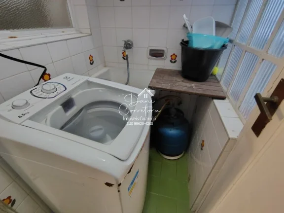 Imagem Apartamento frente mar com linda vista lateral de 2 Quartos em Pitangueiras, Guarujá-SP: 2 Salas, 2 Banheiros, 1 Vaga de Garagem, 75m².