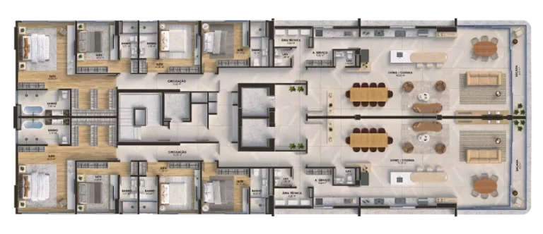 Imagem Apartamento à venda no bairro Meia Praia - Itapema/SC