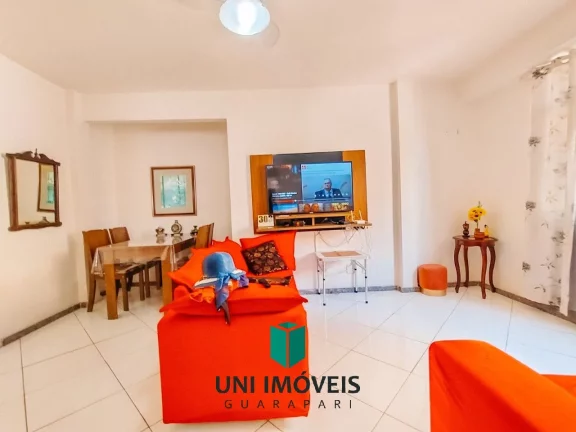 Imagem Apartamento de um quarto e sala, com vaga de garagem à venda na Av. Oceânica em Guarapari