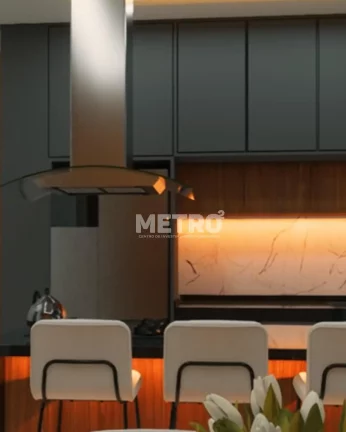 Imagem 3 suítes, duas delas com closets, Piscina, Área gourmet com churrasqueira.