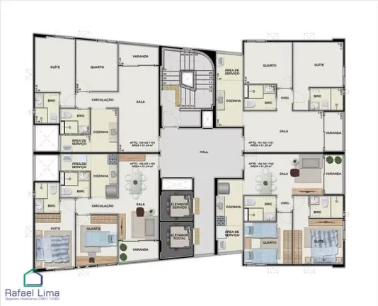 Apartamento 2 Quartos Recife - PE - Várzea