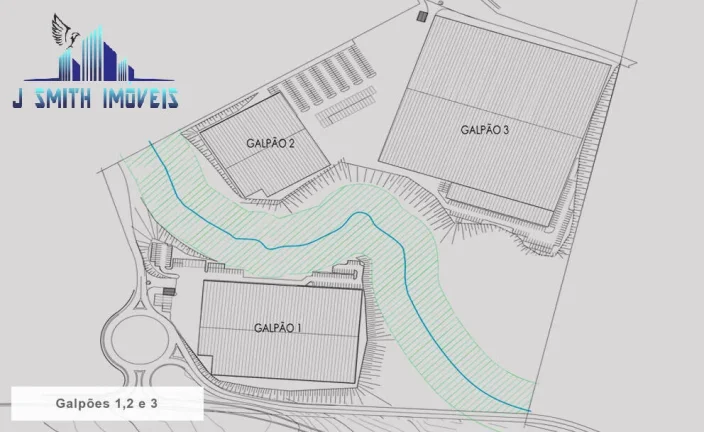 Imagem ÁREA 303.920m² C/ PROJETO DE COMPLEXO - SHOPPING/HOTEL/SALAS/AUTO POSTO
