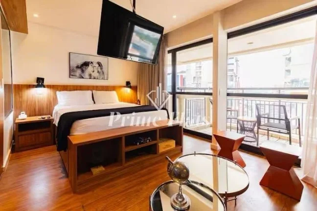 Imagem Flat disponível para venda Grand Mercure SP Itaim Bibi, com 36m², 1 dormitório e 1 vaga