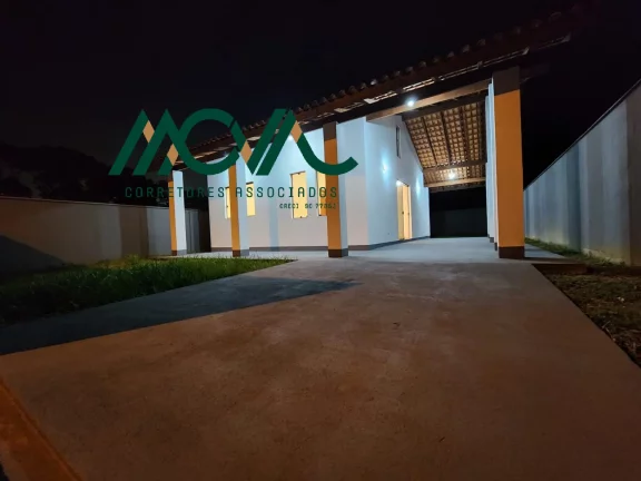 Imagem Casa para Alugar no Pontal de Itapoá - 2 Quartos, Laje, Ampla Varanda e Boa Localização