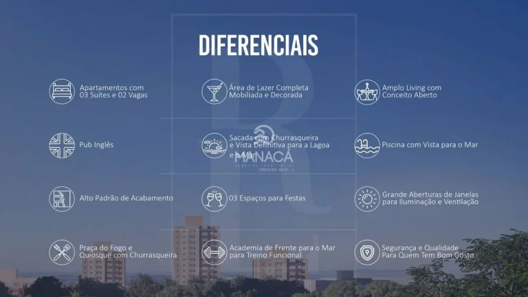 Imagem Residencial Royal Lake - Apartamento 3-4 quartos / suítes no centro da cidade em Barra Velha - SC