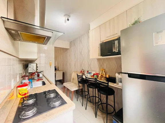 Imagem Apartamento 2 Dormitórios 1 Banheiro com armários planejados