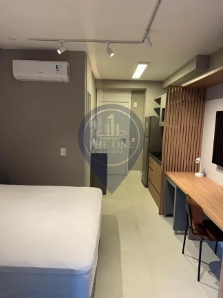 Imagem Studio de Luxo para Locação em São Paulo - 1 Quarto, 1 Sala, 1 Banheiro, 24,00 m² no Cerqueira César