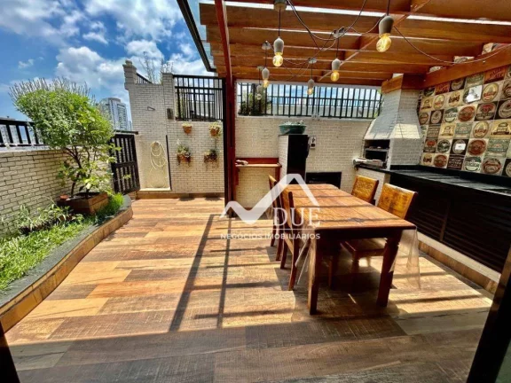Imagem Cobertura com 4 dormitórios à venda, 292 m² por R$ 3.200.000,00 - Pompéia - Santos/SP