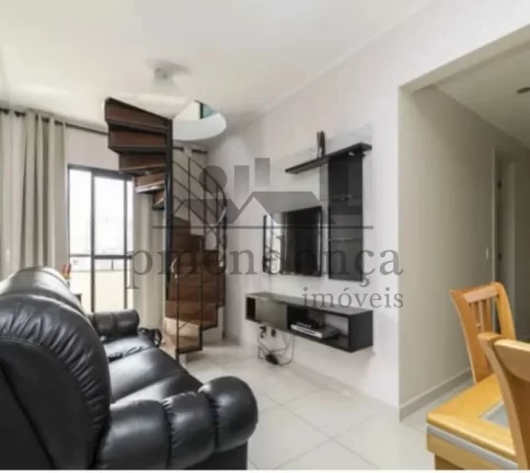 Imagem Cobertura duplex com 133m² pronta para morar na Santa Cecília.