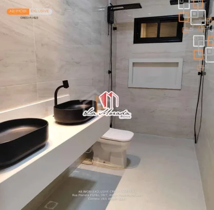 Imagem Casa Alphaville Manaus 4, 300m2, 3 suites, Ponta Negra!