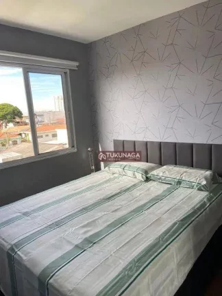 Imagem Apartamento com 1 dormitório para alugar, 32 m² por R$ 2.895,00/mês - Vila Augusta - Guarulhos/SP