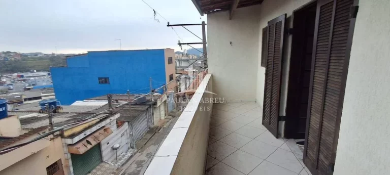Imagem Sobrado 126m², 2 Casas 4 e 5 Cômodos (1 Suíte com Sacada), 2 Vagas, Escritura, Planejados no Jardim Canadá, Mauá-SP
