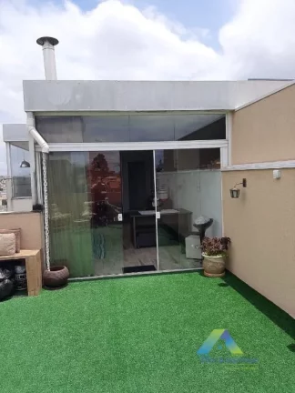 Imagem Santo André, apartamento cobertura, sem condomínio, 120 metro0s, 2 dormitórios, espaço gourmet , excelente localização e valor !