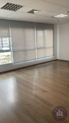 Imagem Sala com 112 m² para aluguel por R$ 6.600,00 - Alphaville/SP