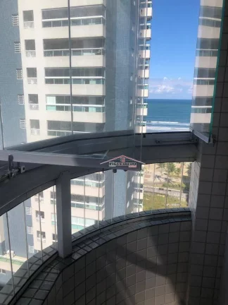 Imagem Apartamento para alugar, 123 m² por R$ 6.500,00/mês - Canto do Forte - Praia Grande/SP