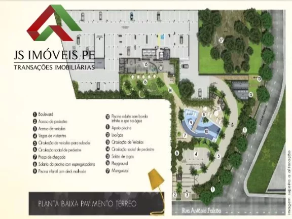 Imagem Apartamento Residencial em Recife - PE, Boa Viagem
