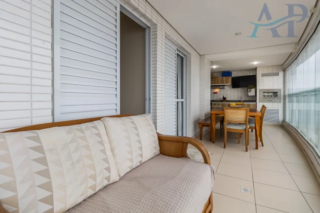 Imagem Apartamento no Boqueirão em Praia Grande Frente Mar