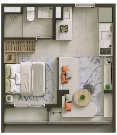 Imagem Apartamento em Cidade Monções - São Paulo SP