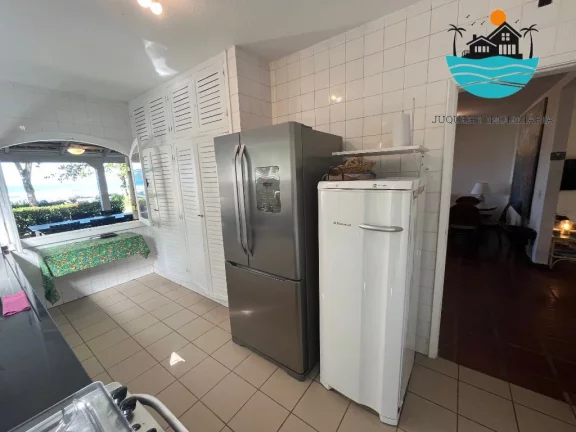 Imagem Casa a Venda em Juquehy Pé na Areia, aluguel de temporada em Juquehy com 4 dormitórios, 2 suítes c/vista ao mar, max. 10 pessoas | Juquehy Imobiliária