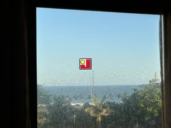 Imagem Vendo 3Q(1S), frontal mar, 110m², sol nascente, andar médio, indevassável, churrasqueira, piscina, sauna, ônibus, clube, tênis, squash, skate, pier