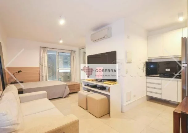 Imagem Apartamento com 1 dormitório à venda, 37 m² por R$ 720.000,00 - Itaim Bibi - São Paulo/SP