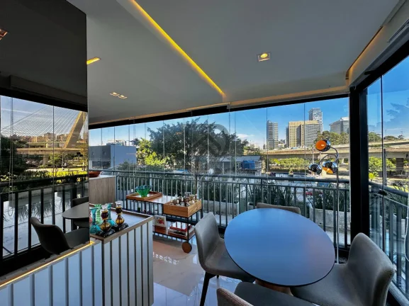 Imagem Apartamento Mobiliado Condomínio Geo Berrini