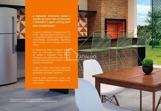 Imagem Terreno à venda em Votorantim com 300m², condomínio Terras Alpha