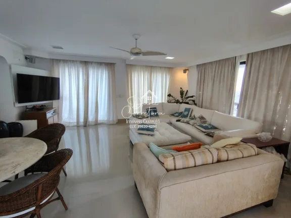 Imagem Magnífica Cobertura nas Pitangueiras, um dos pontos mais altos do Guarujá com 6 suites, 3 salas, 7 banheiros, 4 vagas, 684m²!