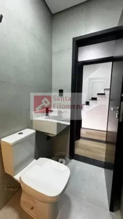 Imagem Sobrado para Venda em Santo André, Jardim Santo Antônio, 2 dormitórios, 2 suítes, 4 banheiros, 2 vagas