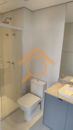 Imagem Apartamento à venda no Brooklin, São Paulo-SP: 1 quarto, 1 suíte, 2 banheiros, 1 vaga, 48m². Condomínio Extension Berrini.