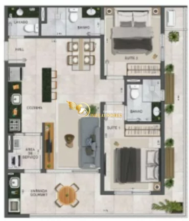Imagem APARTAMENTO À VENDA COM 2 DORMITÓRIOS NO ITAGUÁ EM UBATUBA-SP