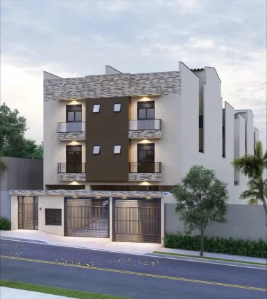 Imagem Apartamento para Venda em Santo André, Campestre, 2 dormitórios, 1 suíte, 1 banheiro, 2 vagas