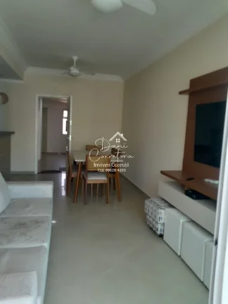 Imagem Apartamento à venda na Enseada, Guarujá-SP: 3 quartos, 1 suíte, 2 salas, 3 banheiros, 2 vagas de garagem, 85m² de área.