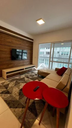 Imagem Apartamento à venda, 80 m² por R$ 1.180.000,00 - Gonzaga - Santos/SP