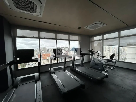 Imagem Studio de luxo no Brooklin Paulista: 1 quarto, 1 suíte, 1 banheiro, 27m² de área - Venda ou Locação em SP!