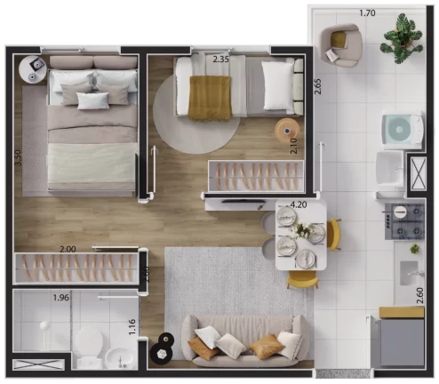 Imagem APARTAMENTO RESIDENCIAL em São Paulo - SP, Guaianases