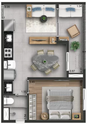 Imagem Apartamento em Campo Belo - São Paulo SP